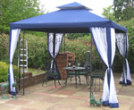 Buckingham Gazebo Blue