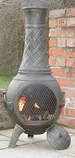 The Basketweave Chiminea Bronze £105