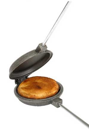 Round Australian Style Jaffle Iron